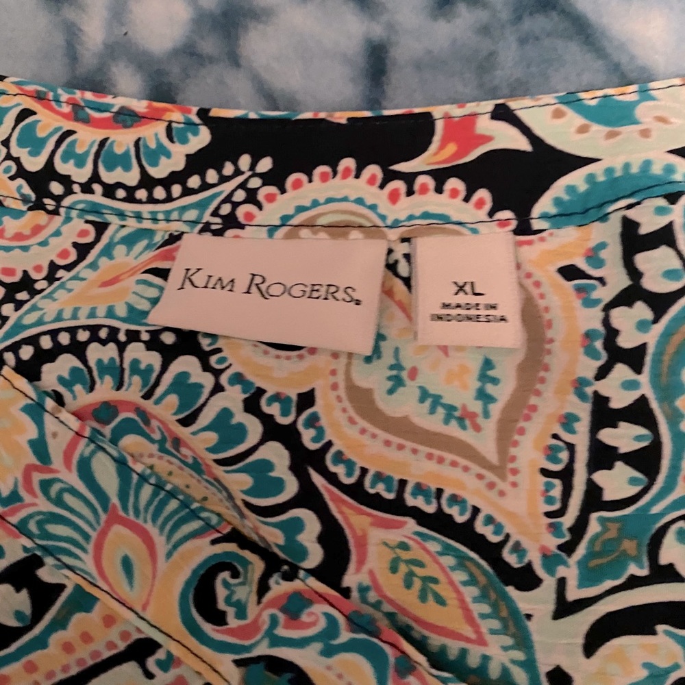 KIM ROGERS Patterned Blouse - Picture 3 of 5